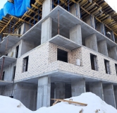 Ход строительства дома Позиция 2 в ЖК Галилей -