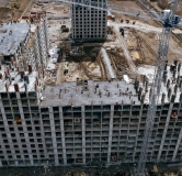 Ход строительства дома № 1491 (ГП-2) в ЖК Мятный -