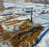 Ход строительства дома корпус 9 в ЖК Савин парк -