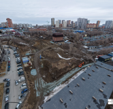Ход строительства дома 1 в ЖК Башни Дзен -