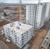 Ход строительства дома 5.3 (3 этап) в ЖК Классика -