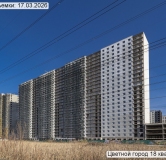 Ход строительства дома 132, корпус 220.1 в ЖК Цветной Город -