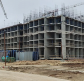 Ход строительства дома 16 в ЖК На Высоком берегу -