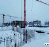 Ход строительства дома 2.4 в ЖК Рязанка Грин -