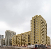 Ход строительства дома № 4, корпус 3 (ГП-9) в ЖК Октябрьский на Туре -