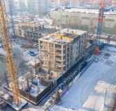 Ход строительства дома № 1 в Прогресс-кварталы Перемены -