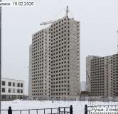 Ход строительства дома 144.1 в ЖК Ручьи -