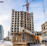 Ход строительства дома 11 в ЖК Родные росы -