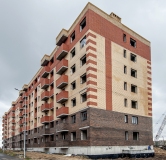 Ход строительства дома 7 в ЖК Окские Просторы -