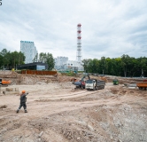 Ход строительства дома 2.1 в ЖК Urman City -