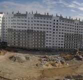 Ход строительства дома 44 в ЖК Заря -