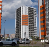 Ход строительства дома 55 в ЖК Дружный -