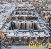 Ход строительства дома № 3 корпус 1 в ЖК Новоостровский -