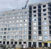 Ход строительства дома № 2, блок А,Б в ЖД в 12-микрорайоне (Арзамас) -