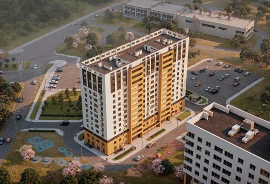 Дом № 3 в ЖК Подкова. Дом на Цветочной