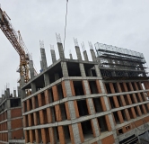 Ход строительства дома № 14А в Клубный дом Огни Започаинья -