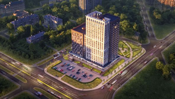 Комплекс апартаментов "KM TOWER PLAZA" в Нижнем Новгороде