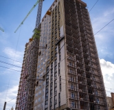 Ход строительства дома № 250-254 в ЖК Космос -