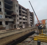 Ход строительства дома 25 в ЖК Феникс -