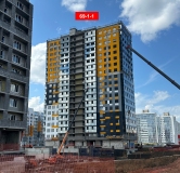 Ход строительства дома 69-1-1 в ЖК Новое Побережье -