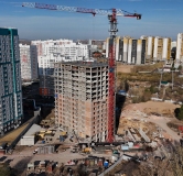 Ход строительства дома 1, корпус 3 в ЖК Серебряный -