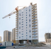 Ход строительства дома № 1.2 в ЖК Белый квартал на Спандаряна -