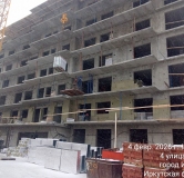 Ход строительства дома секция 13 в ЖК Якоби-парк -