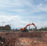 Ход строительства дома 1, секция А,Б,С в ЖК Цветы Башкирии -