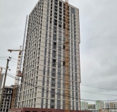 Ход строительства дома 1 в ЖК Речной квартал -