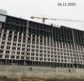 Ход строительства дома поз. 2 в ЖК Платон Парк -