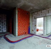 Ход строительства дома 1.3 в ЖК Рязанка Грин -