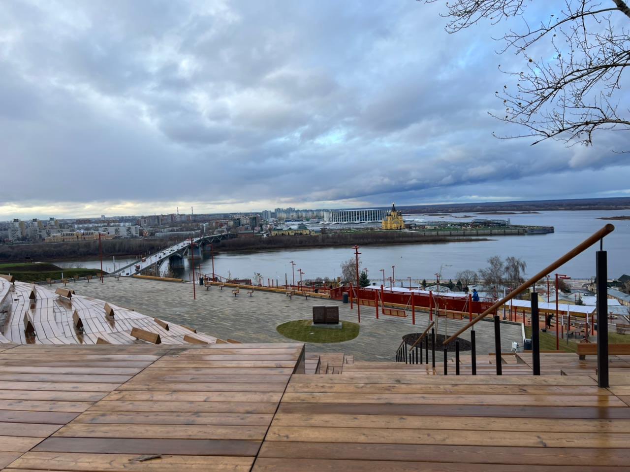 Парк 800-летия Нижнего Новгорода открылся на набережной Федоровского для посещения - фото 1
