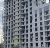 Ход строительства дома 2 в ЖК River Park -