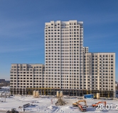 Ход строительства дома № 3, корпус 2 (ГП-3.1) в ЖК Космо -