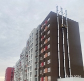 Ход строительства дома 1.1 в ЖК Кантри -