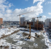 Ход строительства дома 46 в ЖК Европейский Берег -