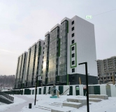Ход строительства дома 4, секция 4.1, 4.2, 4.3 в ЖК Botaniсa -