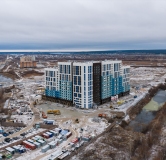 Ход строительства дома 2 в ЖК Самоцветы -