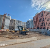 Ход строительства дома 5, секция 3.1, 3.2 в ЖК Красное Яблоко -