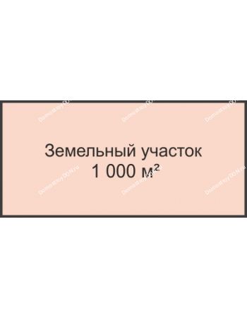 Студия 1 000 м² в КП Ясно-Радово, дом Участок 1000 м²