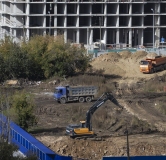 Ход строительства дома 1 в ЖК Атлас Лайн -