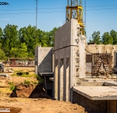 Ход строительства дома 3.3 в ЖК Родные росы -