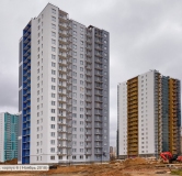 Ход строительства дома 116.20, корпус 58.1 в ЖК Новая Охта -