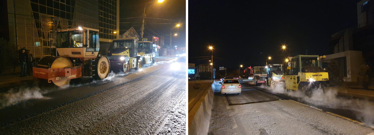 Дорожники за неделю отремонтировали проблемные участки дорог в ЗЖМ Ростова