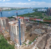 Ход строительства дома 28.1 в ЖК Новый Портовый -