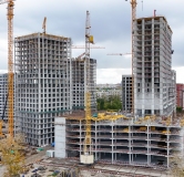 Ход строительства дома 61, корпус 1 в ЖК Сердце Сибири -