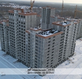 Ход строительства дома ГП-53, 1 очередь в Жилой Район Никольский -