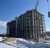 Ход строительства дома 16 в ЖК ДНК -