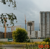 Ход строительства дома корпус 1 в ЖК Сиберово -