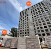 Ход строительства дома 37 в ЖК Авиатор (Авиатоr) -